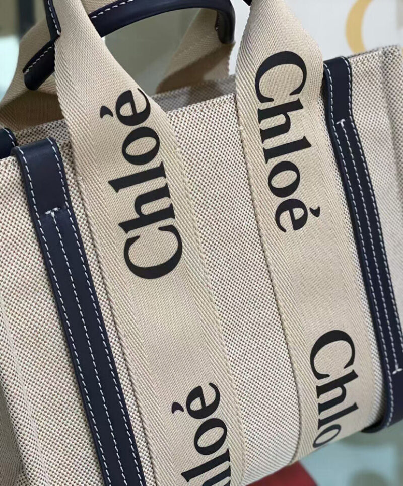 Chloe Small Woody Tote Bag